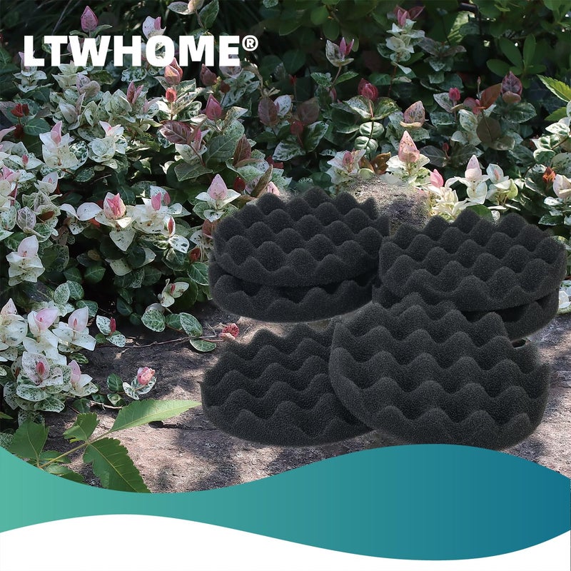 LTWHOME Bio-Foam Filter Pads Fit for Fluval FX5 / FX6 Filters (Pack of 6) - Image 5
